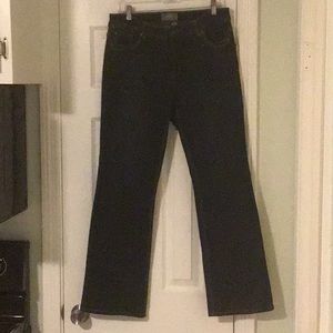 Chico’s Brand So Slimming Jeans Grommets on Back Pockets size 1.5 Good condition